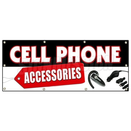 Signmission CELL PHONES ACCESSORIES BANNER SIGN mobile wireless chargers cases B-96 Cell Phones Accessories